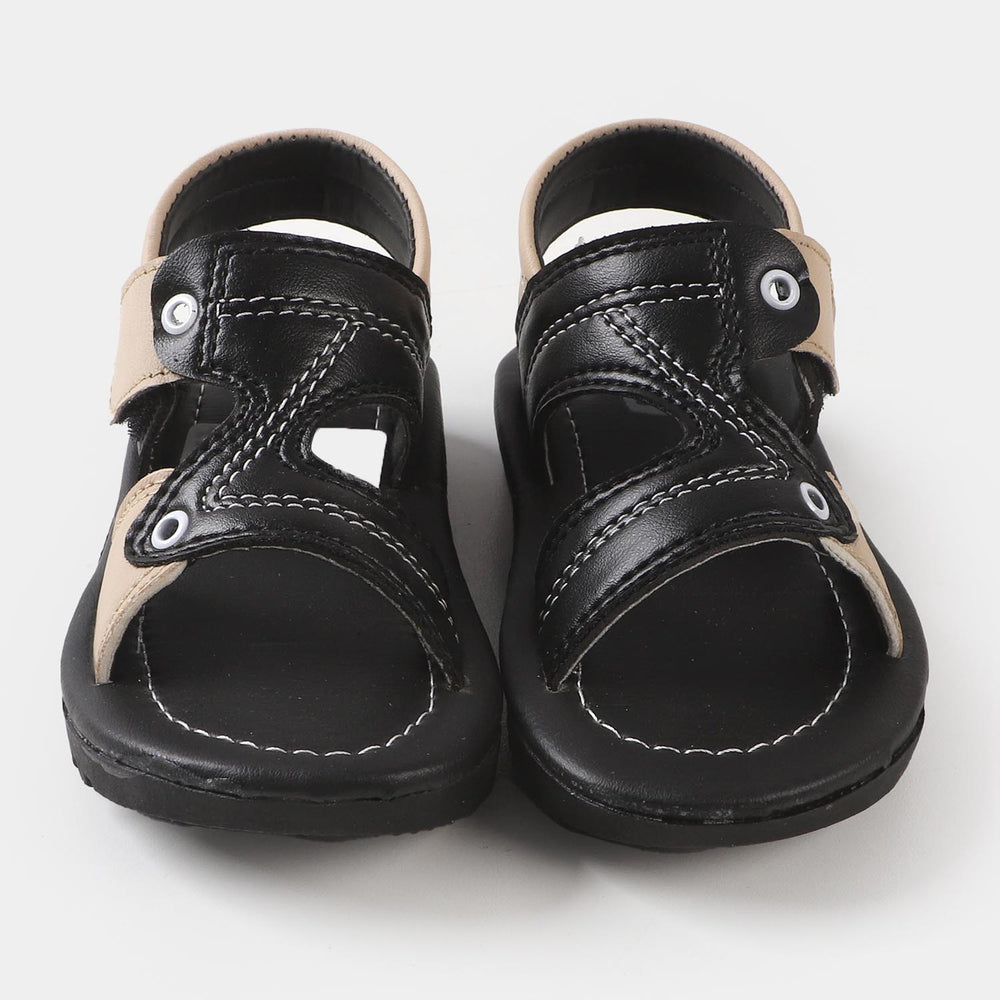 Boys Sandal 203-30 - Black/Beige