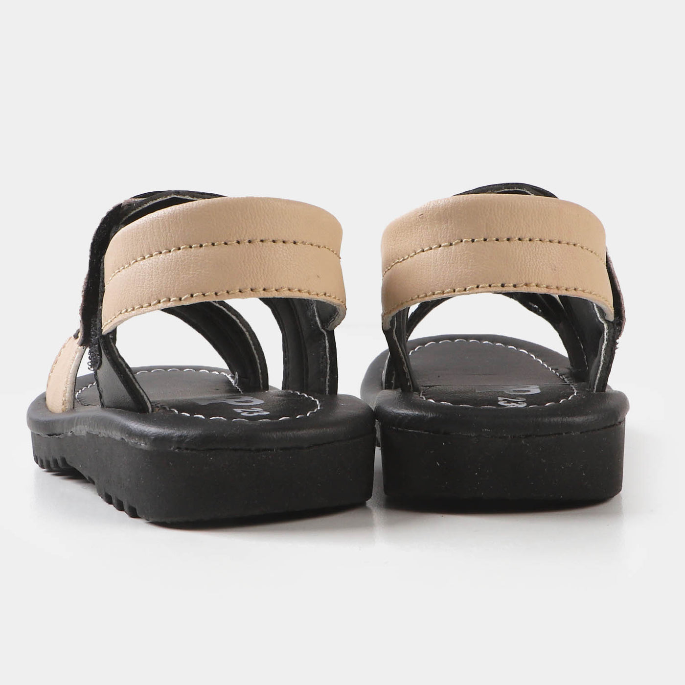 Boys Sandal 203-30 - Black/Beige