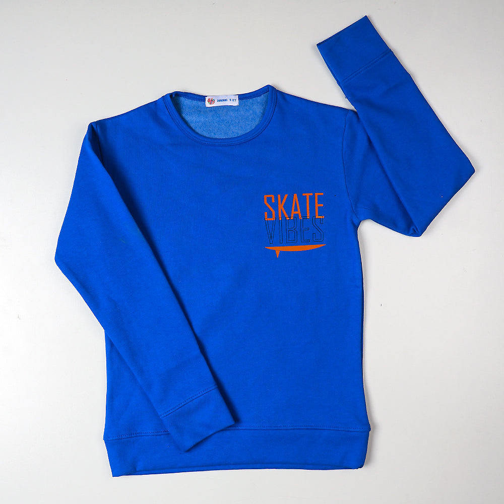 Boys Sweatshirt Skate - Royal Blue