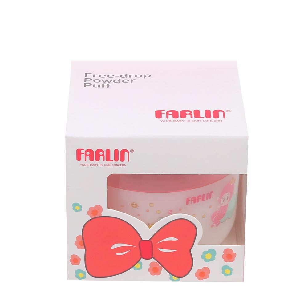 Farlin Free Drop Powder Puff Bf-170B - Pink