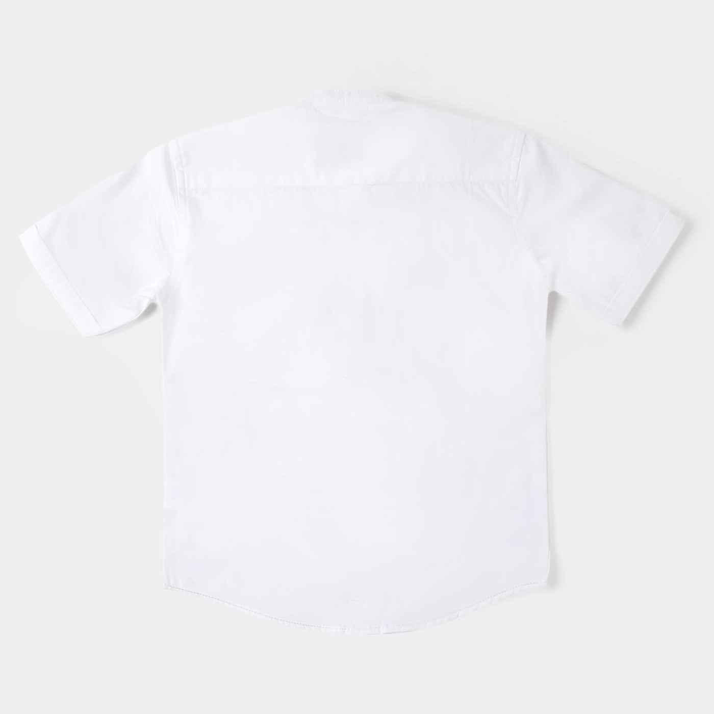 Boys Cotton Casual Shirt Moon - White