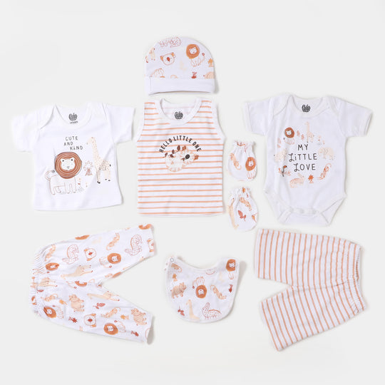 Infant Boys 8 PCs Set | Safari | B.White