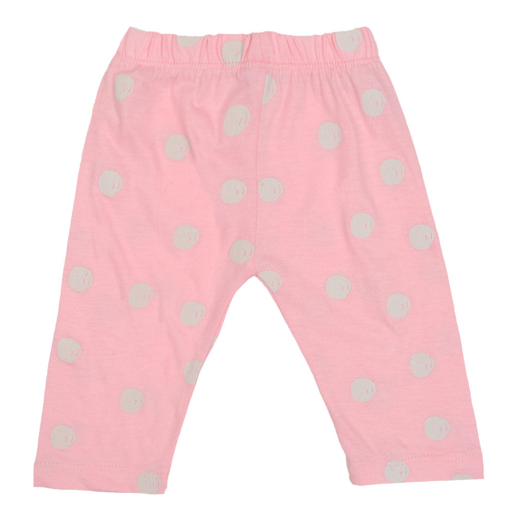Infant Girls Knitted Night Suit Pretty - Candy Pink