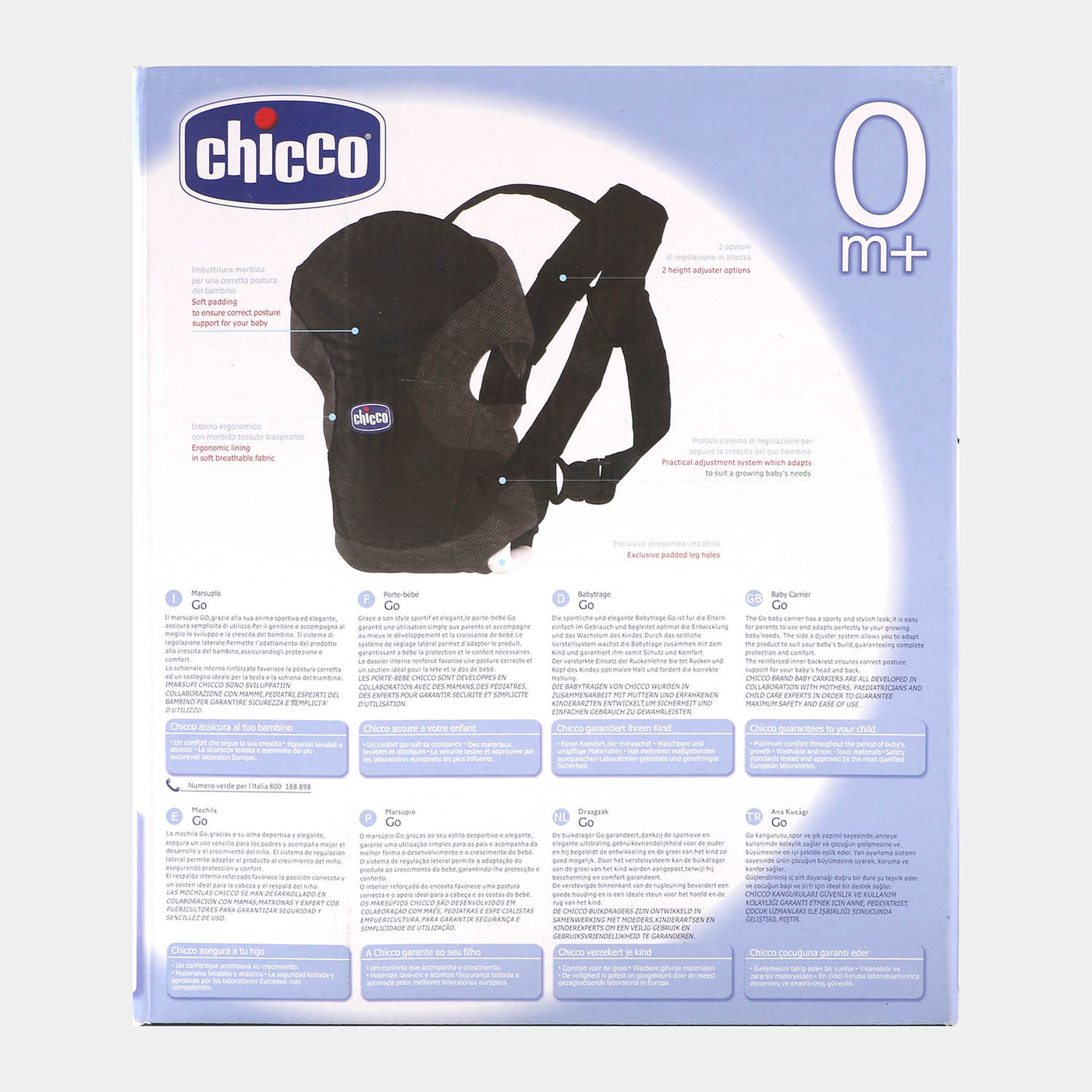 Chicco Easy Fit Baby Carrier | 0M+