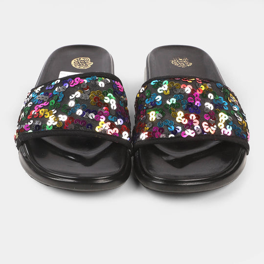 Teens Girls Sequin Slipper SL 203-14 - Multi