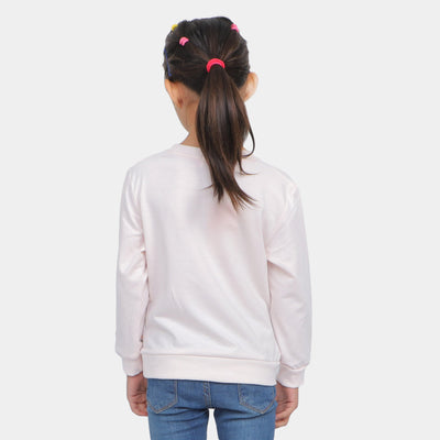 Girls Sweatshirt Positive- L.Pink