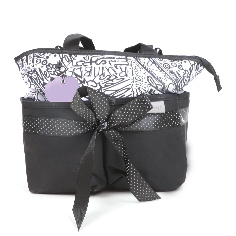 Mother Baby Bag Set - Black