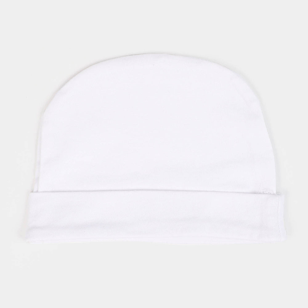 Infant Cap Basic - White