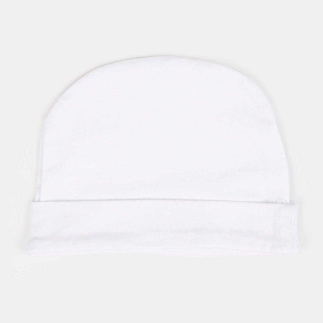 Infant Cap Basic - White