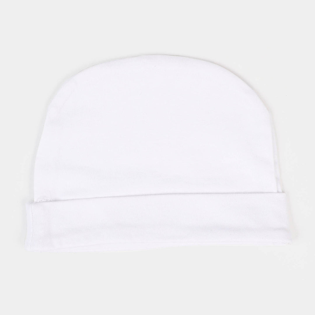 Infant Cap Basic - White