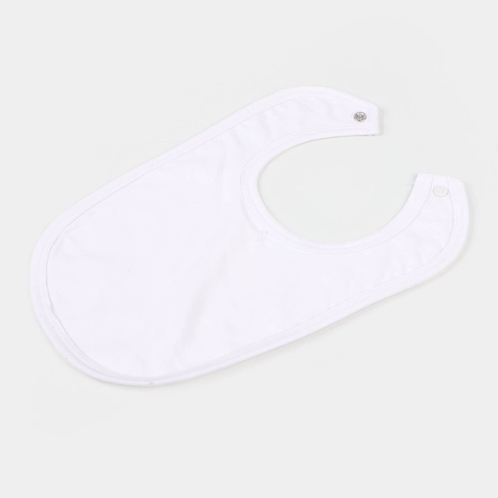 Baby Bib Basic - White