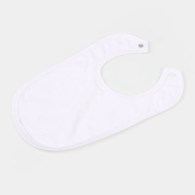 Baby Bib Basic - White