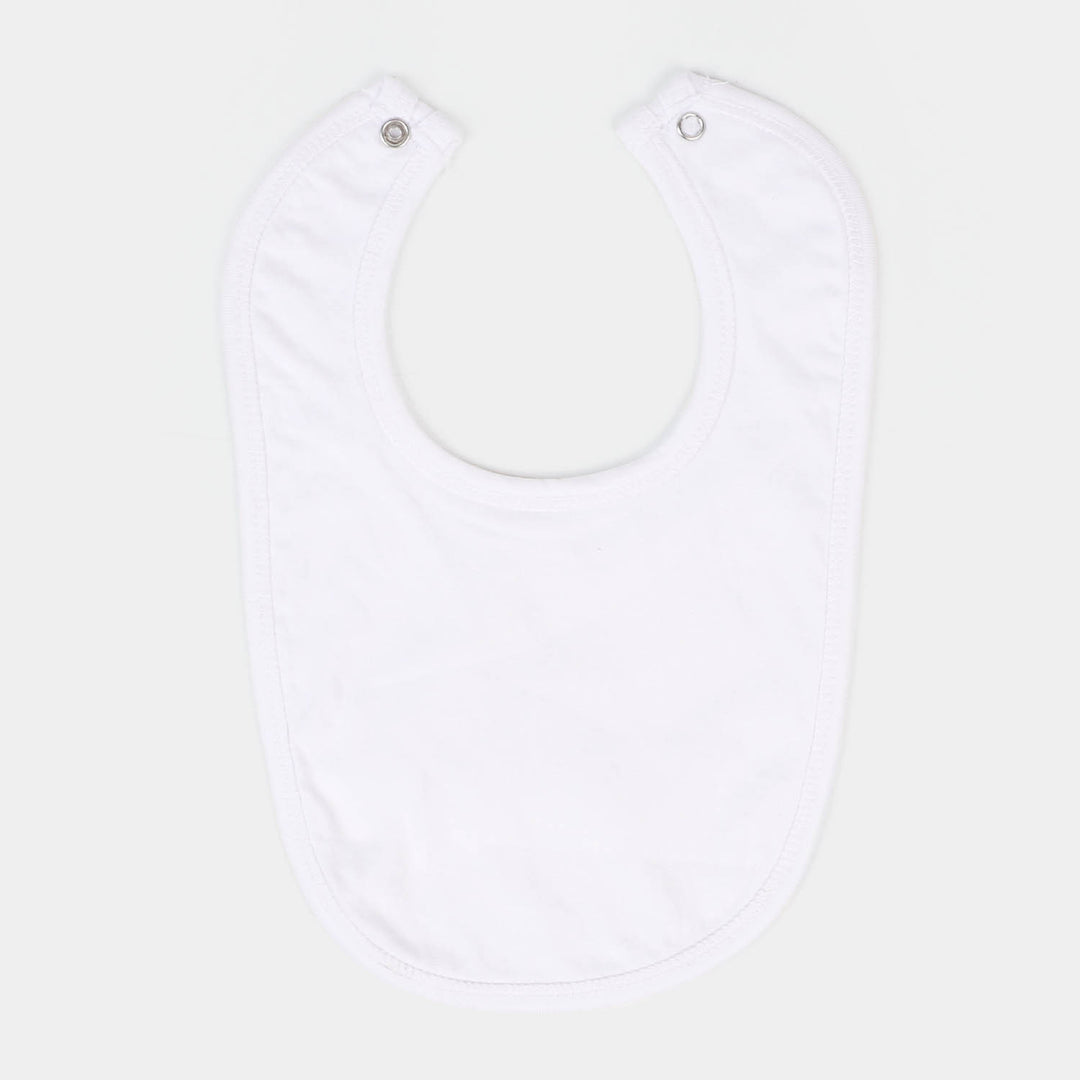 Baby Bib Basic - White