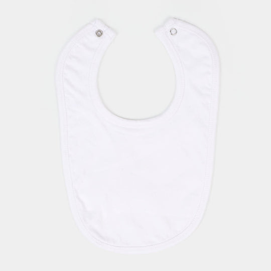 Baby Bib Basic - White