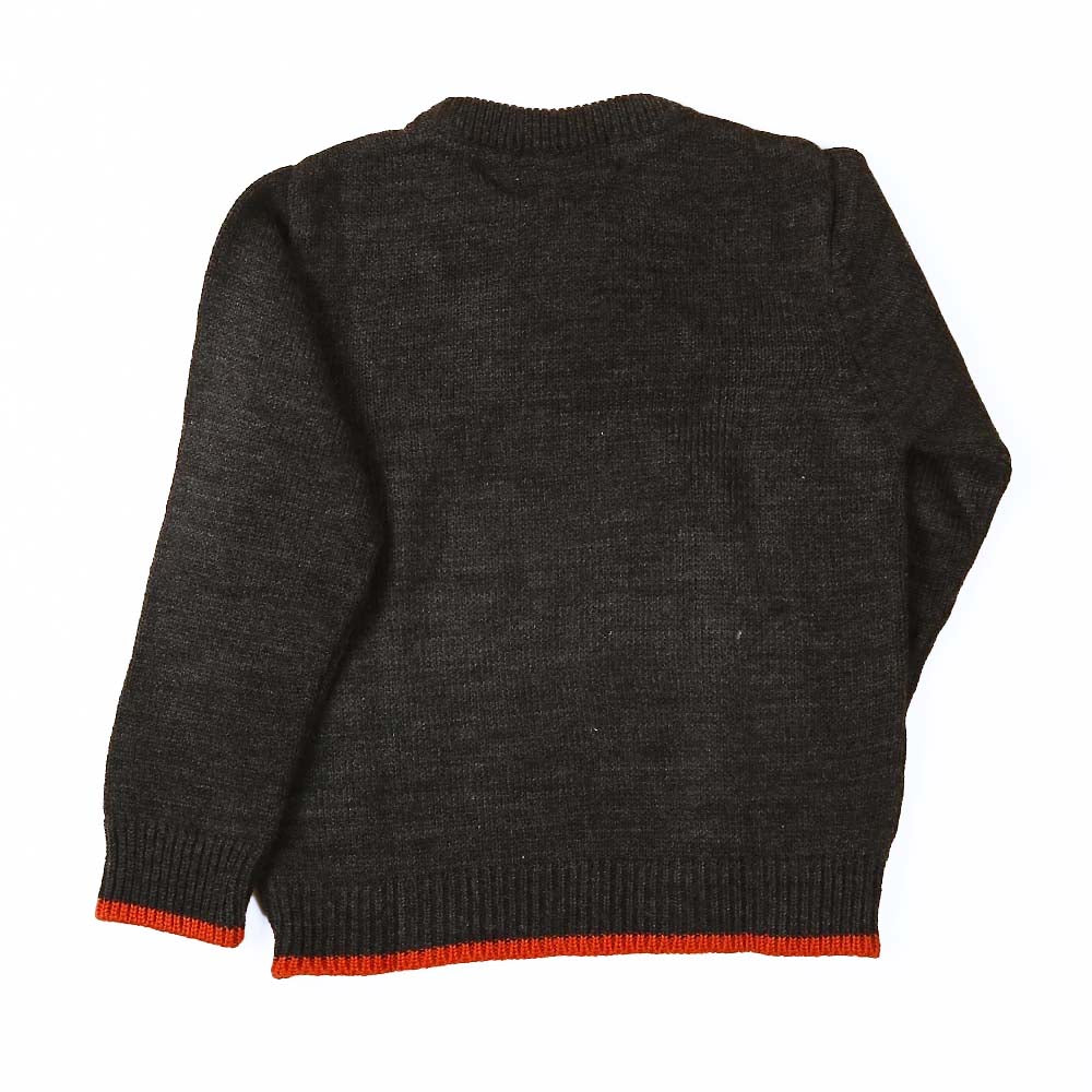 Basic Sweater For Boys - Grey