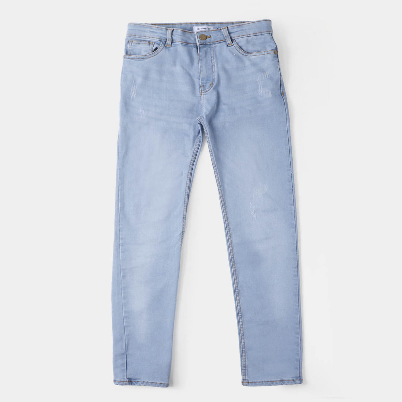 Teens Boys Denim Pant - Ice Blue