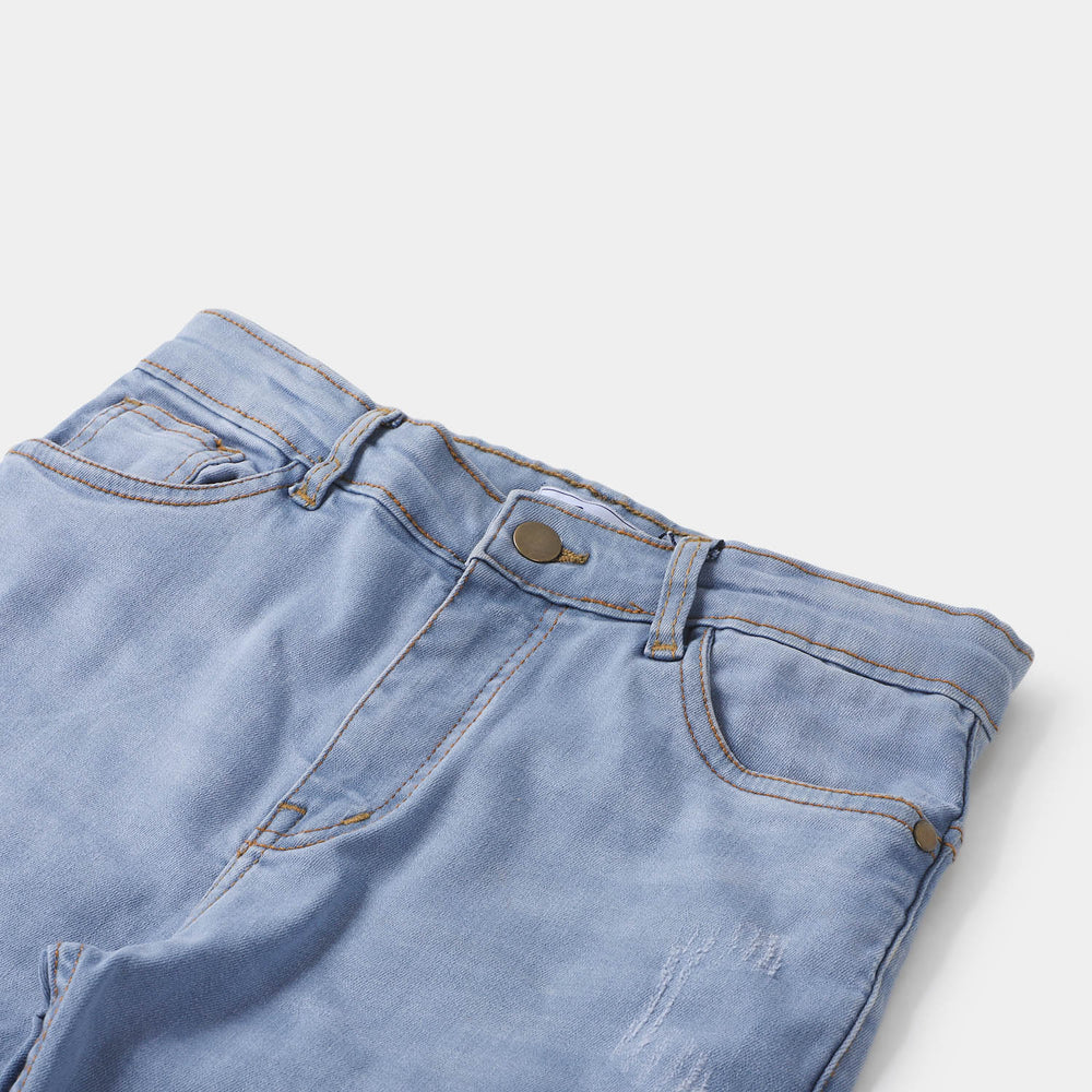 Teens Boys Denim Pant - Ice Blue