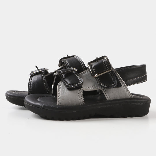 Boys Sandal 203-29 - Black/Grey