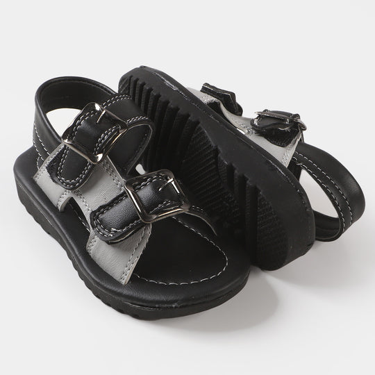 Boys Sandal 203-29 - Black/Grey