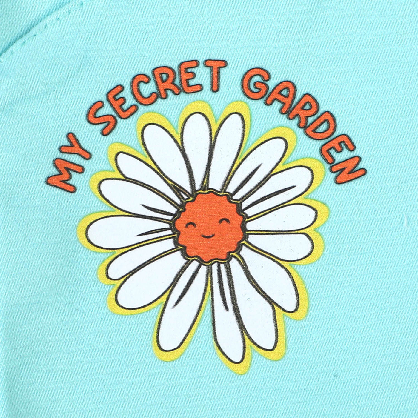 Infant Girls Cotton Short My Secret Garden - Aqua Green