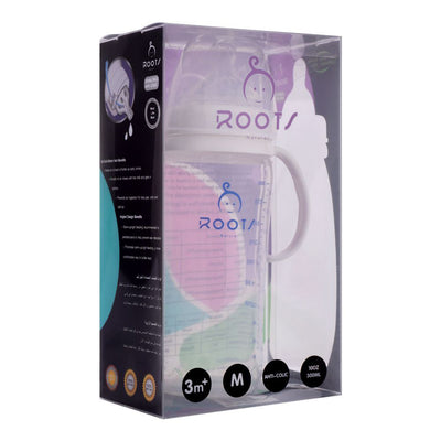 Roots Anti-Colic Wide-Neck Feeder Bottle - 300ml