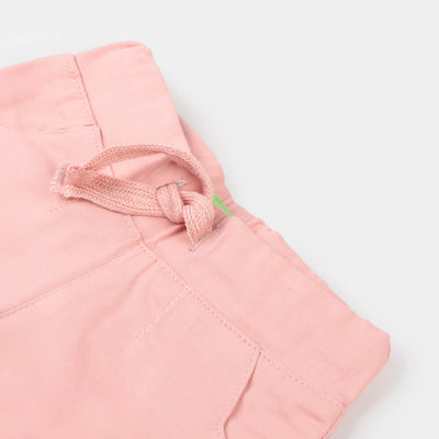 Infant Girls Cotton Short My Secret Garden - Peach