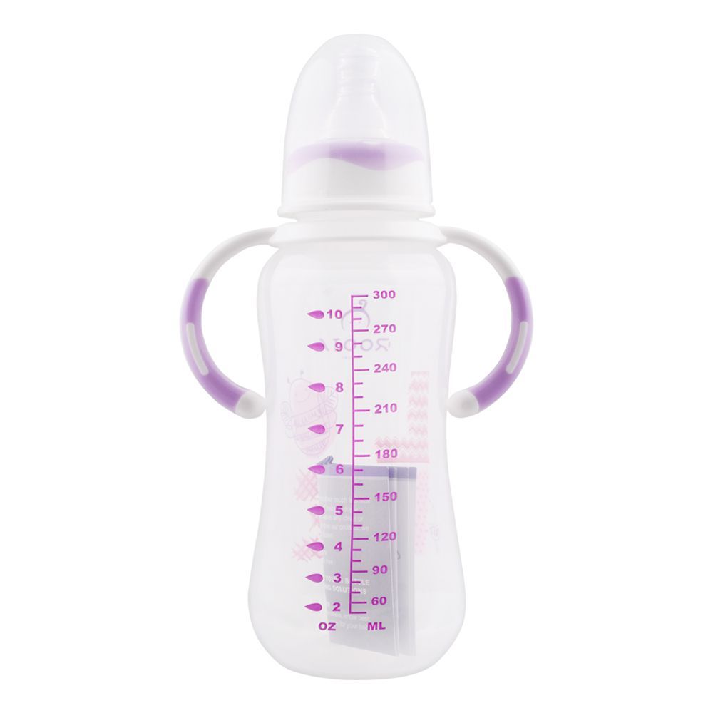 Roots Anti-Colic Feeder Bottle 300ml - Purple