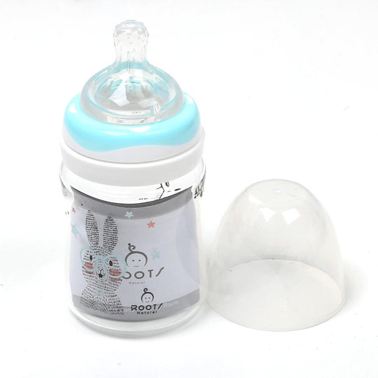 Roots Anti-Colic Glass Feeder Bottle - 150ml (J1004)