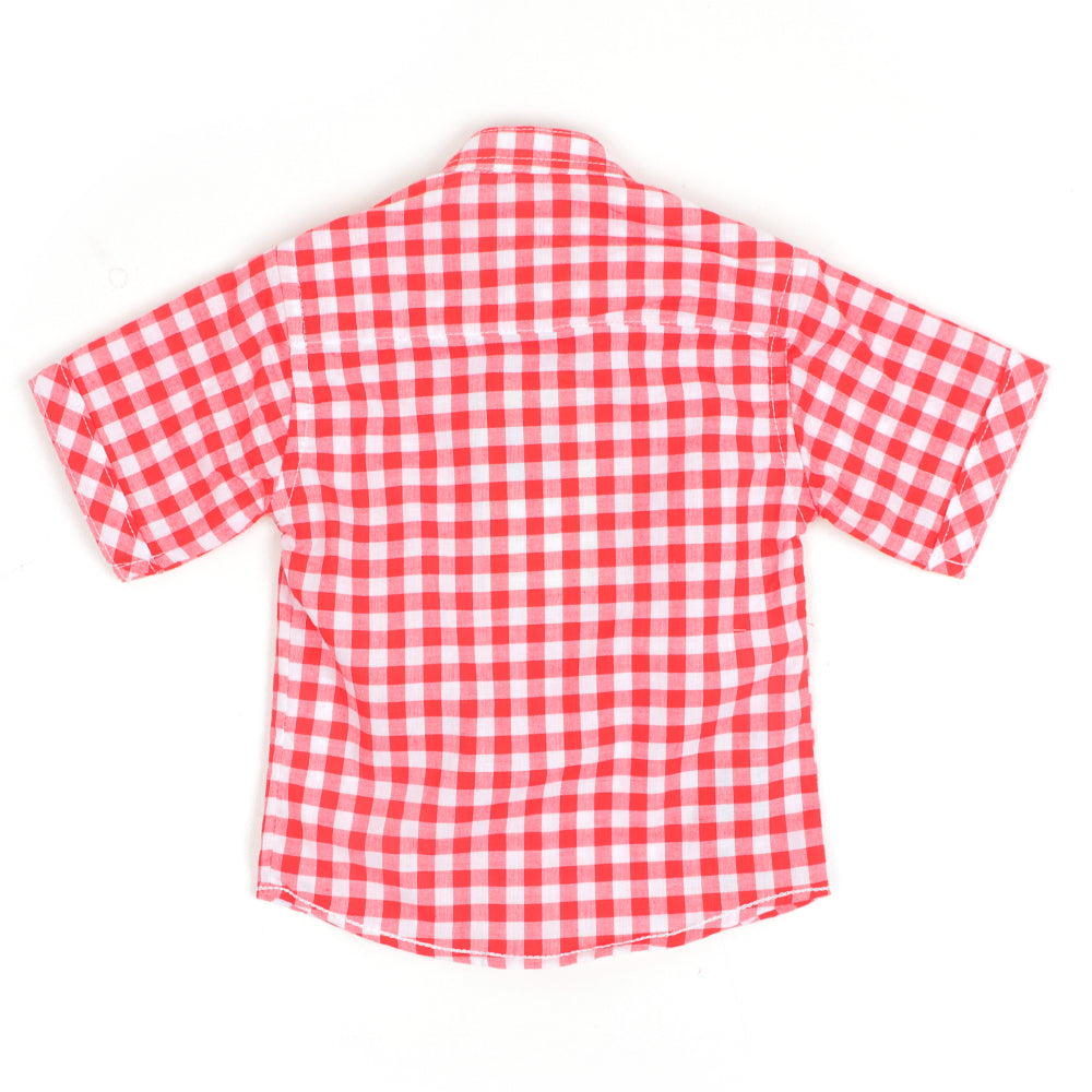 Infants Boys Casual Shirts Character - Red