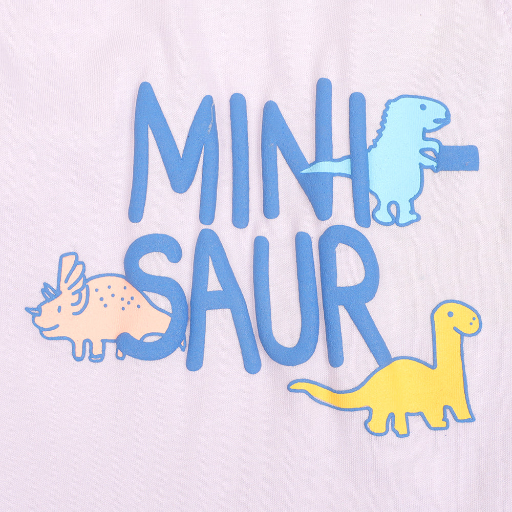 Infant Boys Sando Mini Saur- Grey