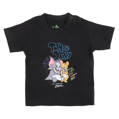 Infant Boys T-Shirt Character - Jet Black