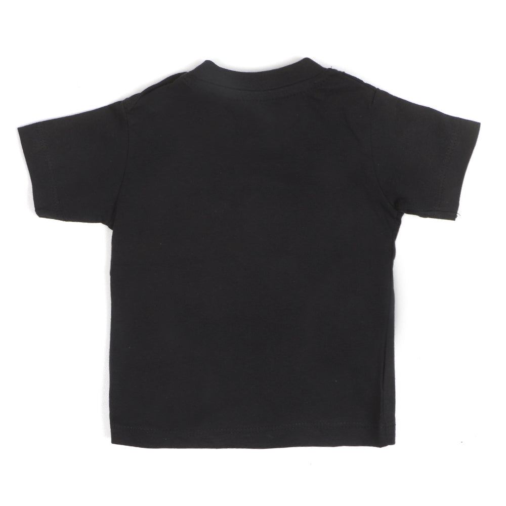 Infant Boys T-Shirt Character - Jet Black