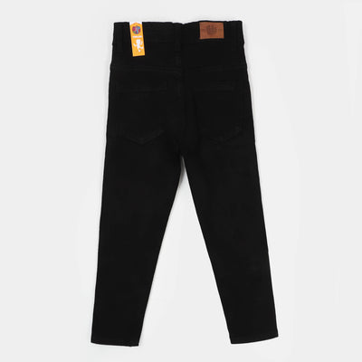 Boys Denim Pant Basic - BLACK