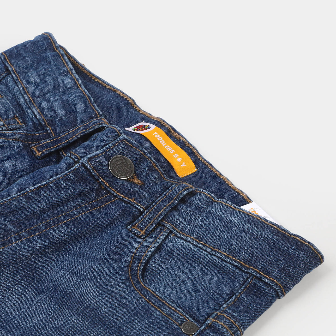 Boys Denim Pant Basic - Mid Blue