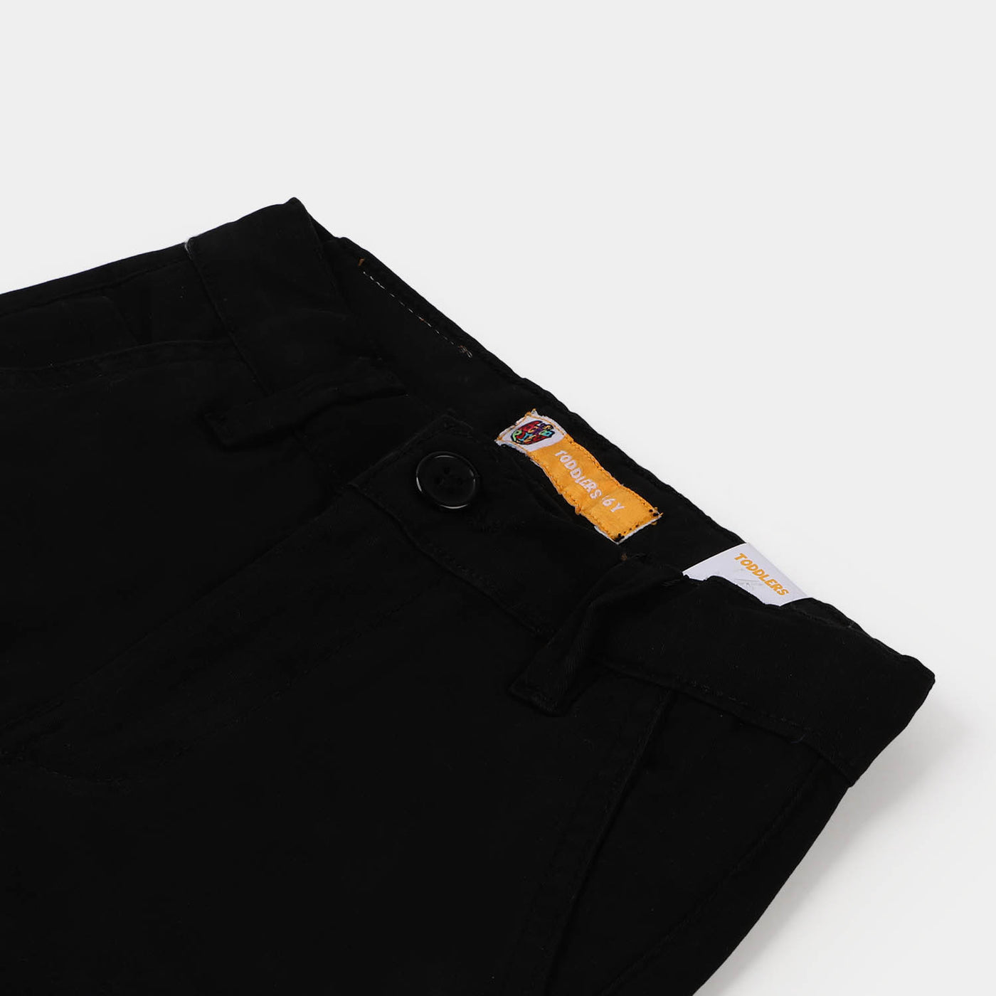 Boys Cotton Pant Basic  - BLACK