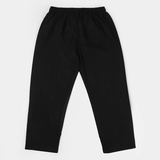 Boys Basic Pajama  - BLACK