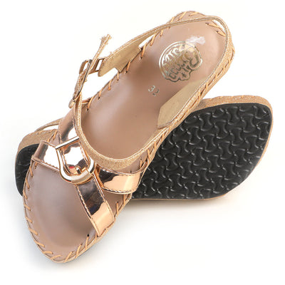 Girls Sandal C-11 - Peach