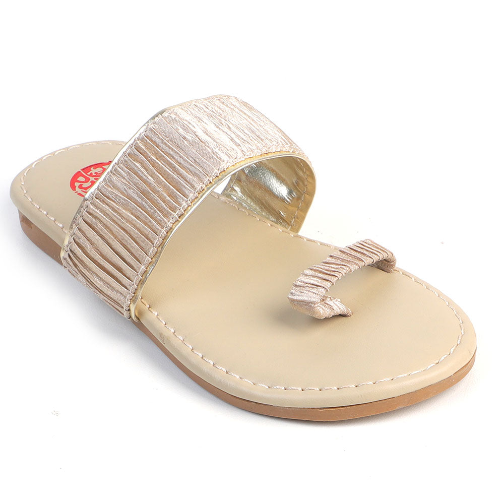 Girls Slipper JF-8 - BEIGE