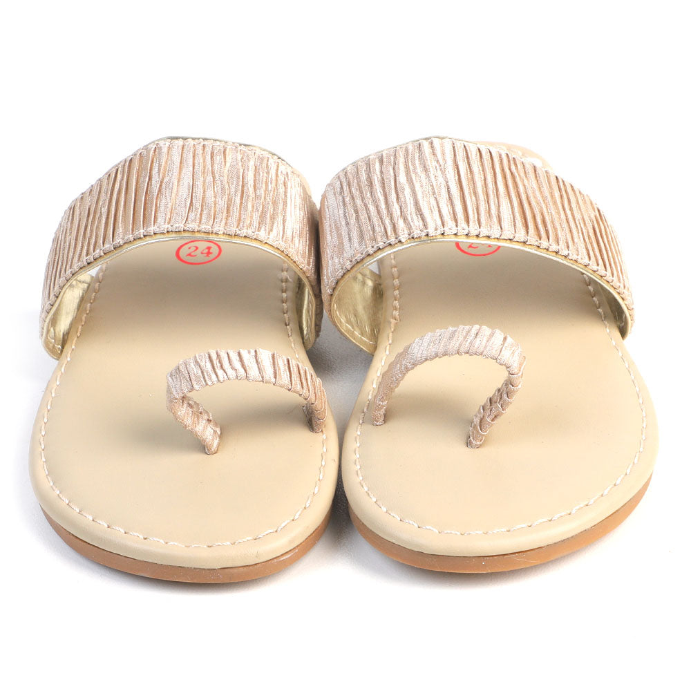 Girls Slipper JF-8 - BEIGE