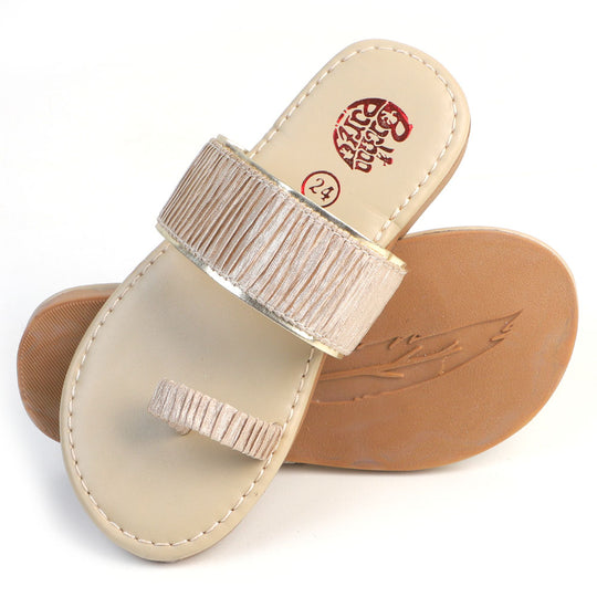 Girls Slipper JF-8 - BEIGE