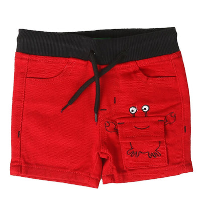 Infant Boys Short Crab - Red