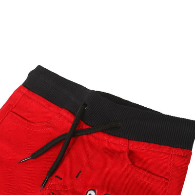 Infant Boys Short Crab - Red