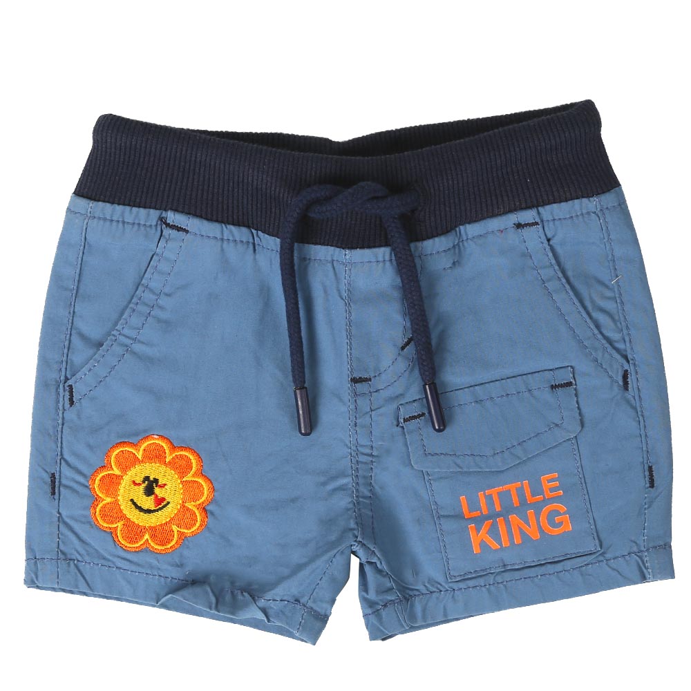 Infants Boys Short Little King - Blue