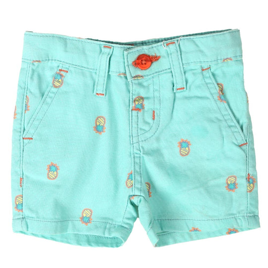 Infant Boys Short Pineapple - Mint