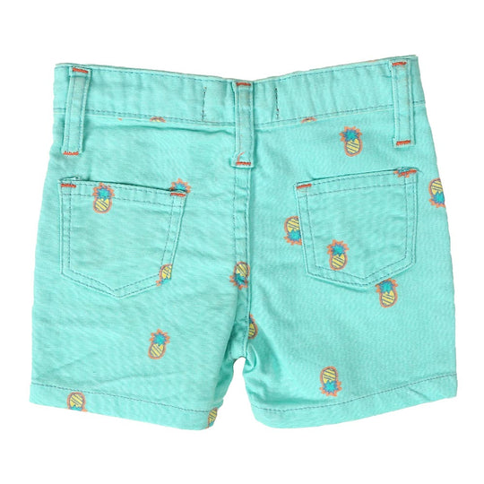 Infant Boys Short Pineapple - Mint