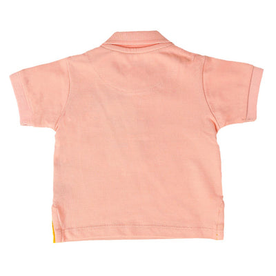 Infants Boys Polo Giraffe - Gos.Pink