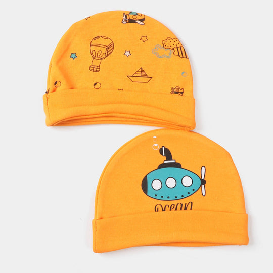 Cap 2 Pc Ocean Love - ORANGE