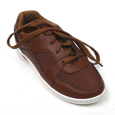 Casual Sneakers For Boys - Camel