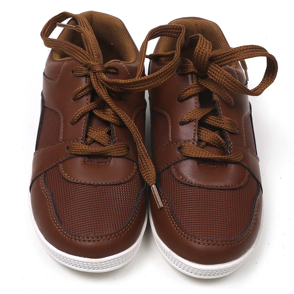 Casual Sneakers For Boys - Camel