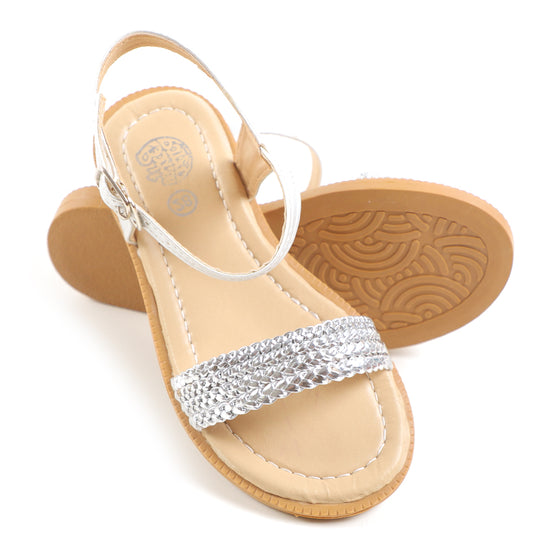 Girls Sandal 909-22 - SILVER